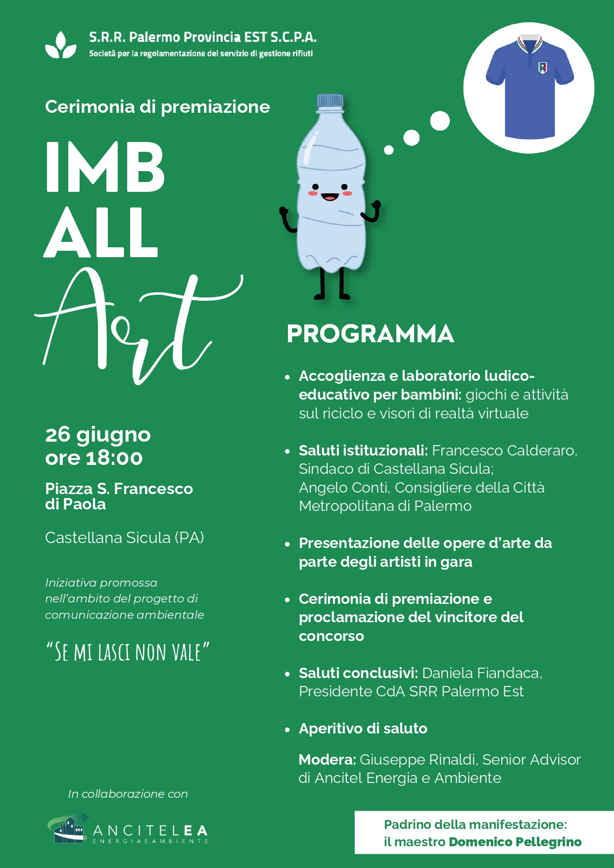 Cerimonia di premiazione del concorso 