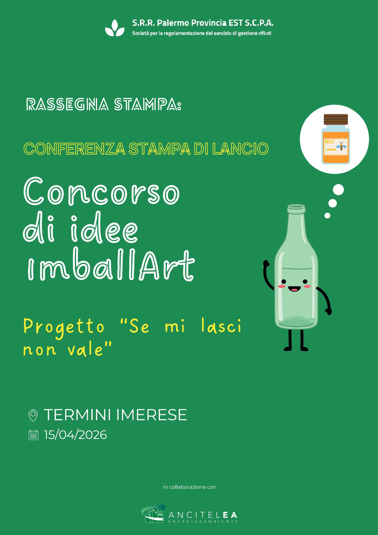Rassegna stampa della conferenza di lancio del concorso di idee IMBALLART